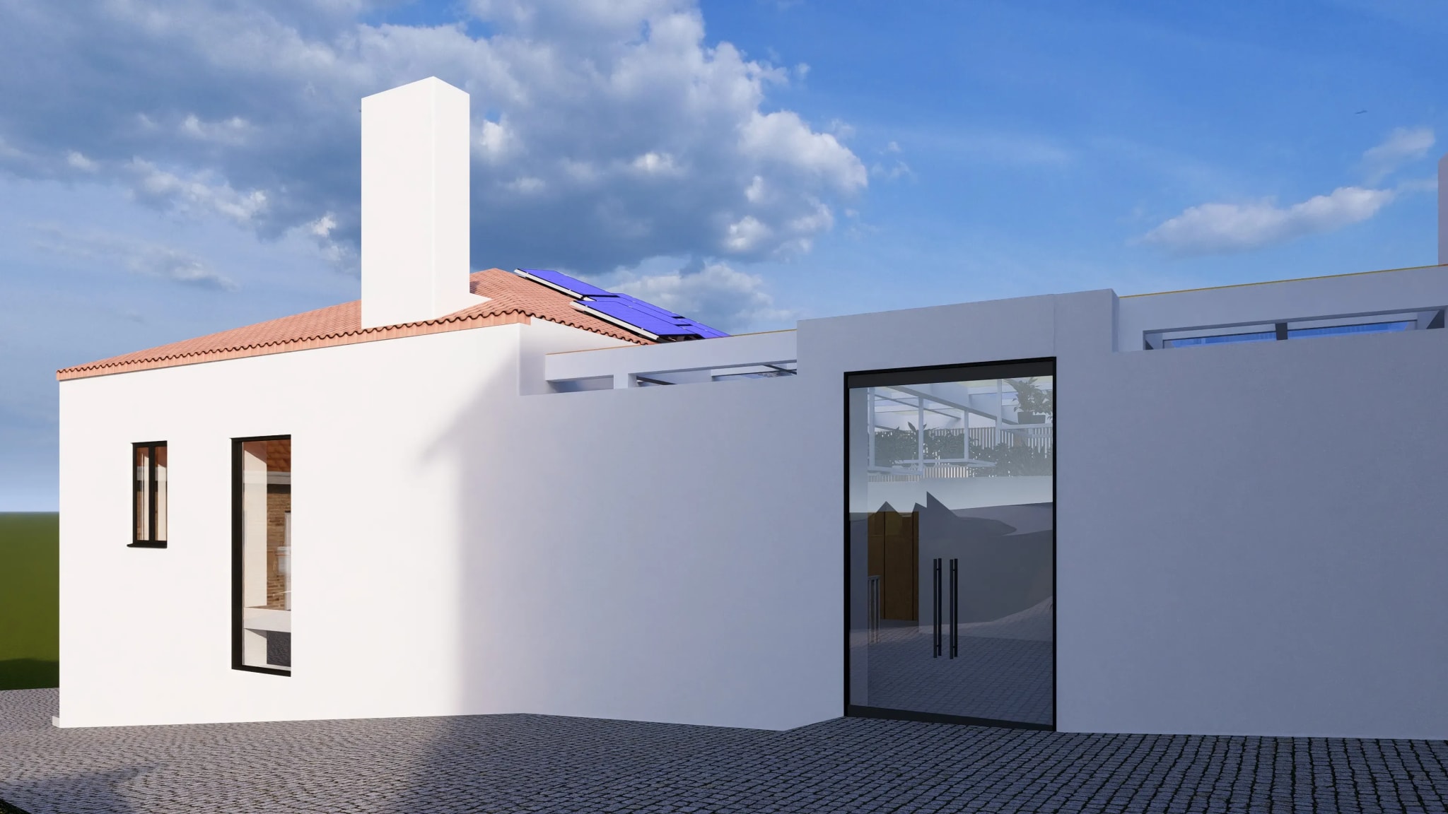 Exterior picture of the training center