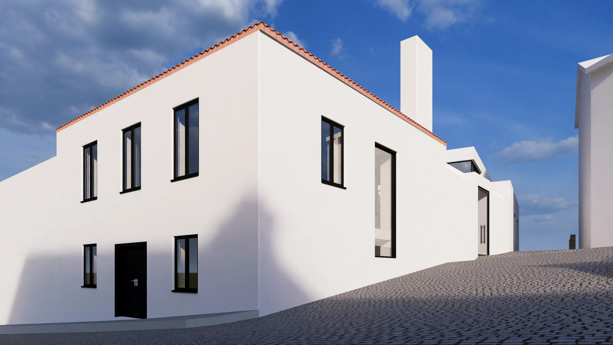 Exterior picture of the training center