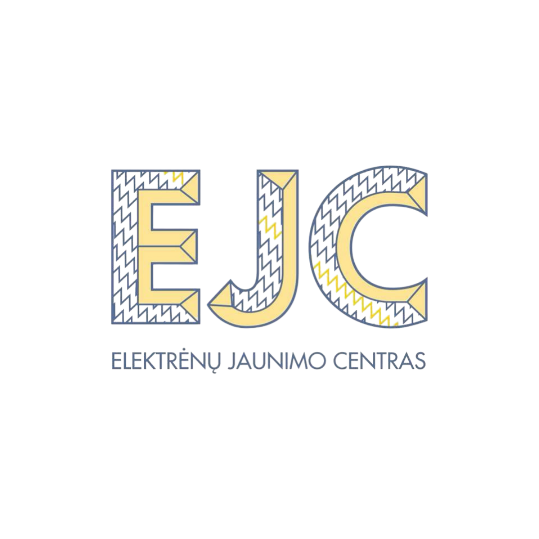 logótipo de Elektrėnų jaunimo centras (EJC)