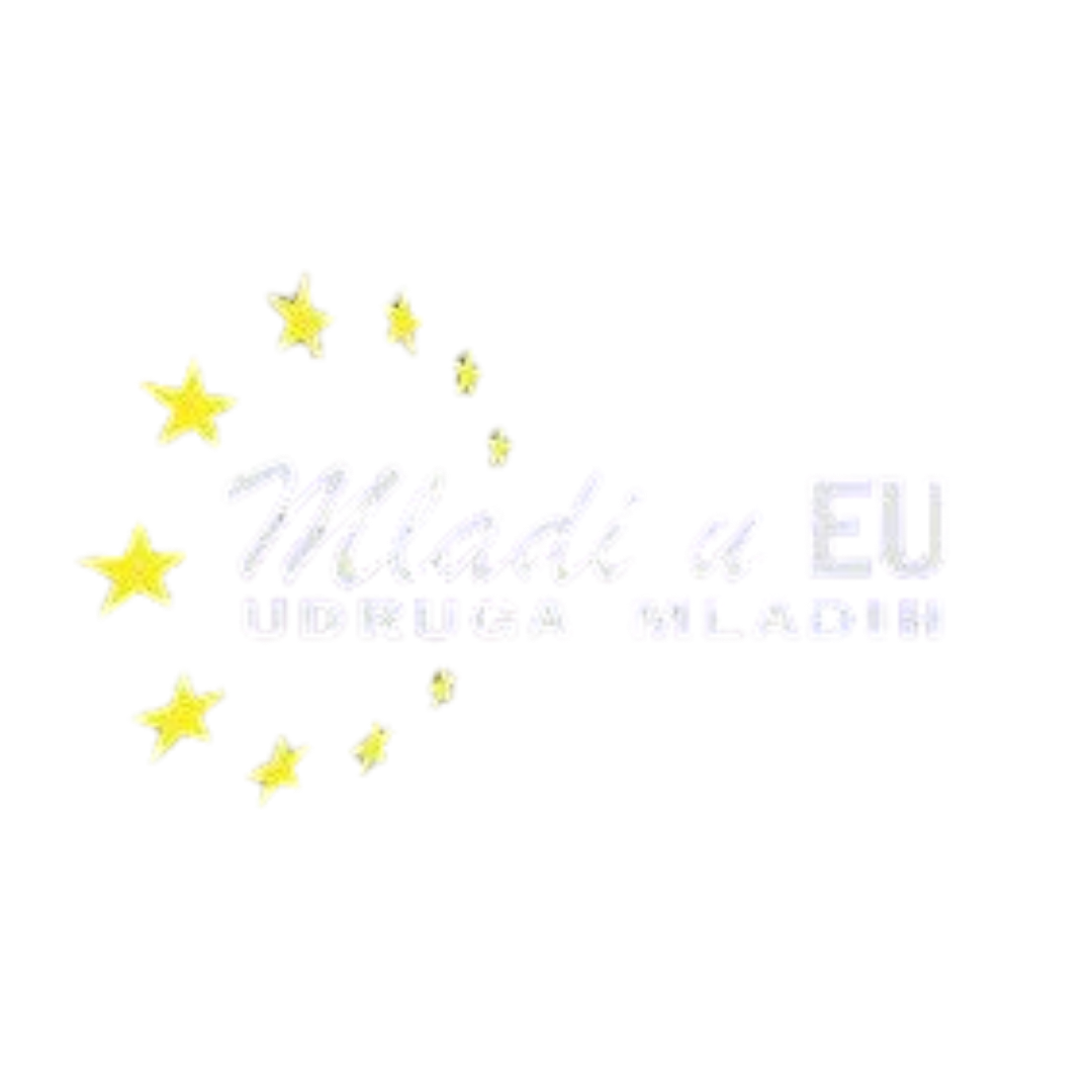 logótipo de Udruga Mladih “Mladi U Europskoj Uniji”