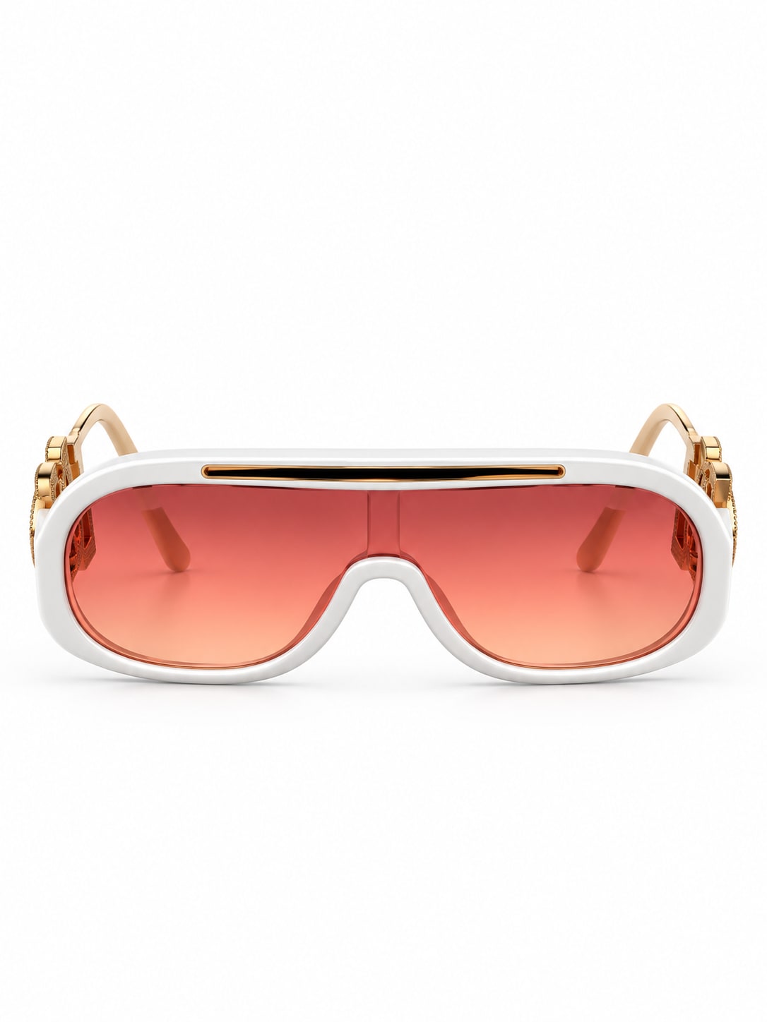 DOLCE & GABBANNA - DG6202 WHITE FRAME (ORANGE GOLD)