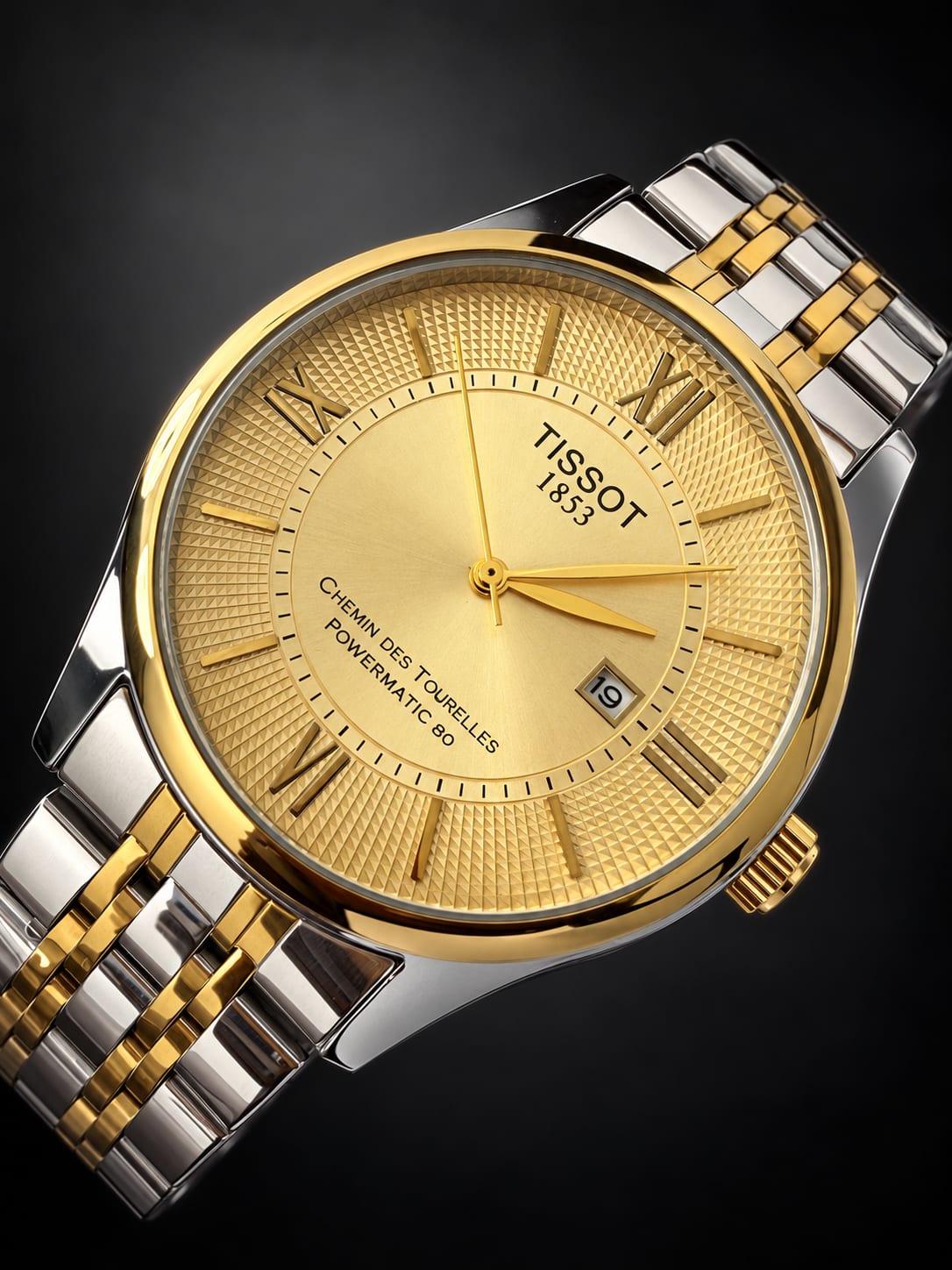 Tissot 1853 — Gold Dial