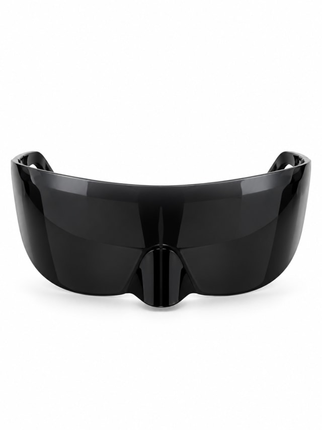 DOLCE & GABBANA FULL SUIT VISOR SUNGLASSES (BLACK)