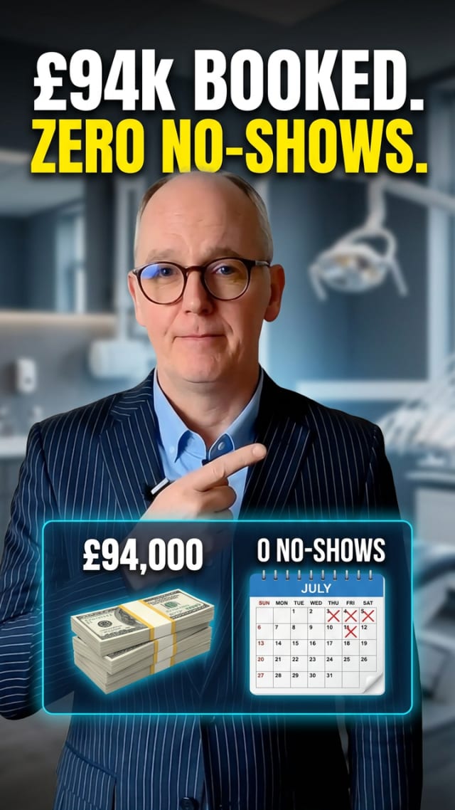 Video: £94k booked, zero no-shows — the exact details in 90 seconds