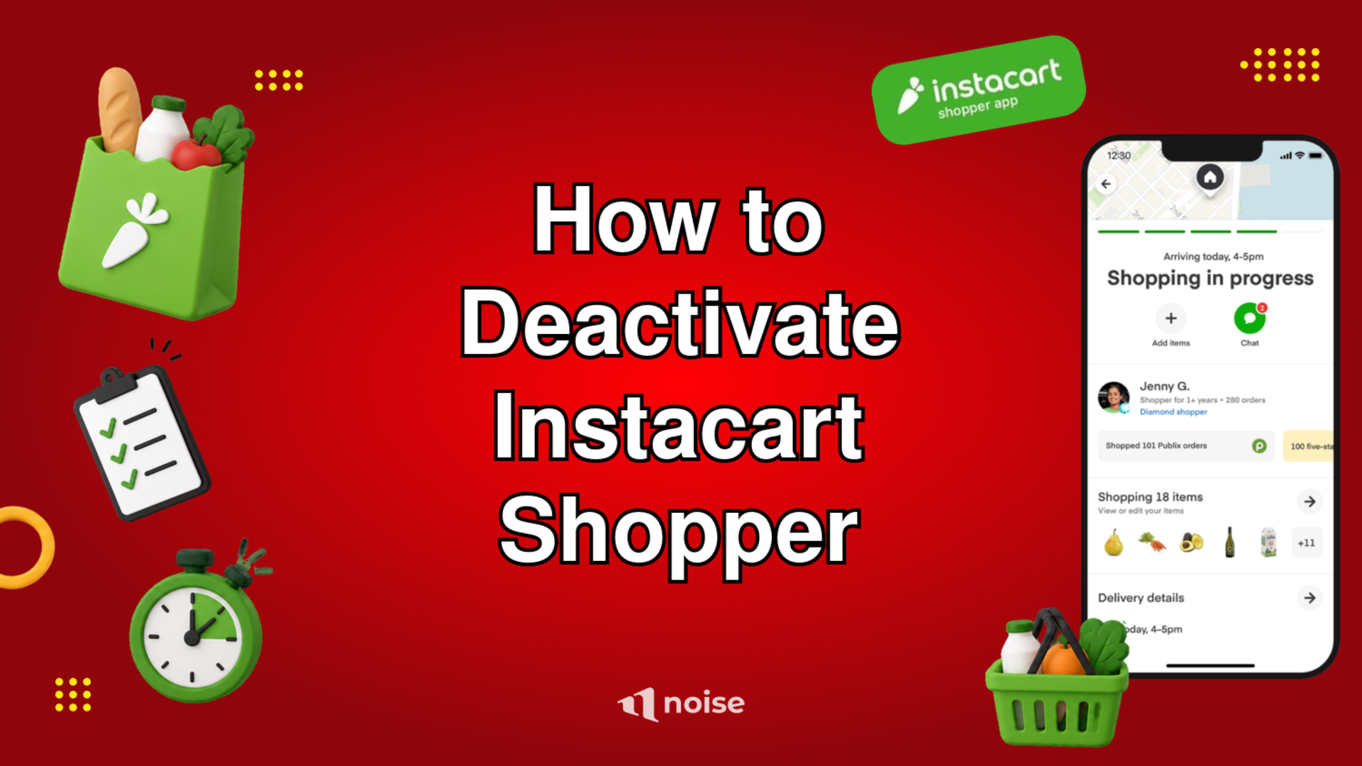 How to Deactivate Instacart Shopper