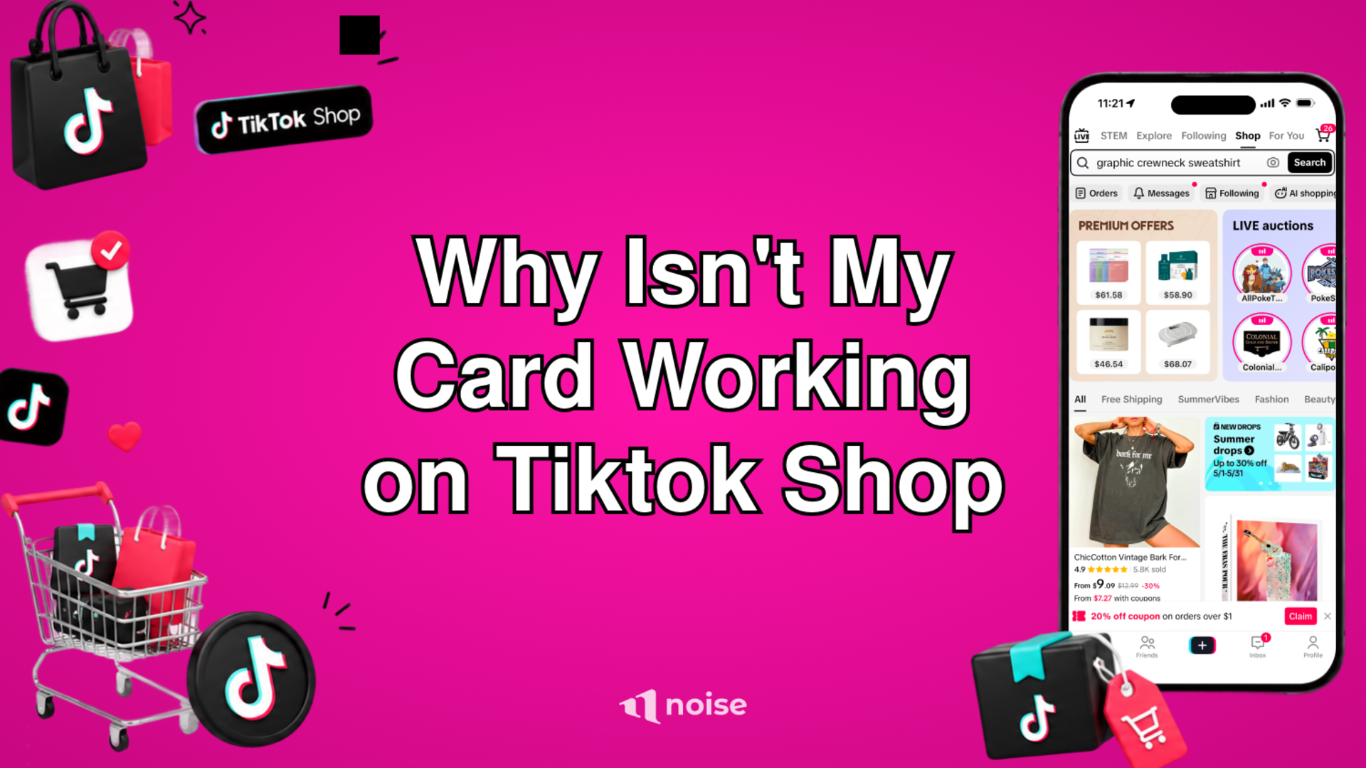 Why Isn't My Card Working on Tiktok Shop