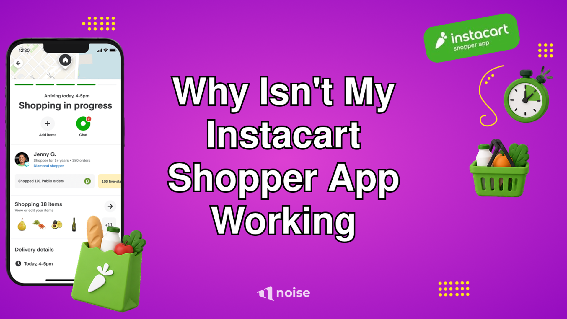 Why Isn't My Instacart Shopper App Working