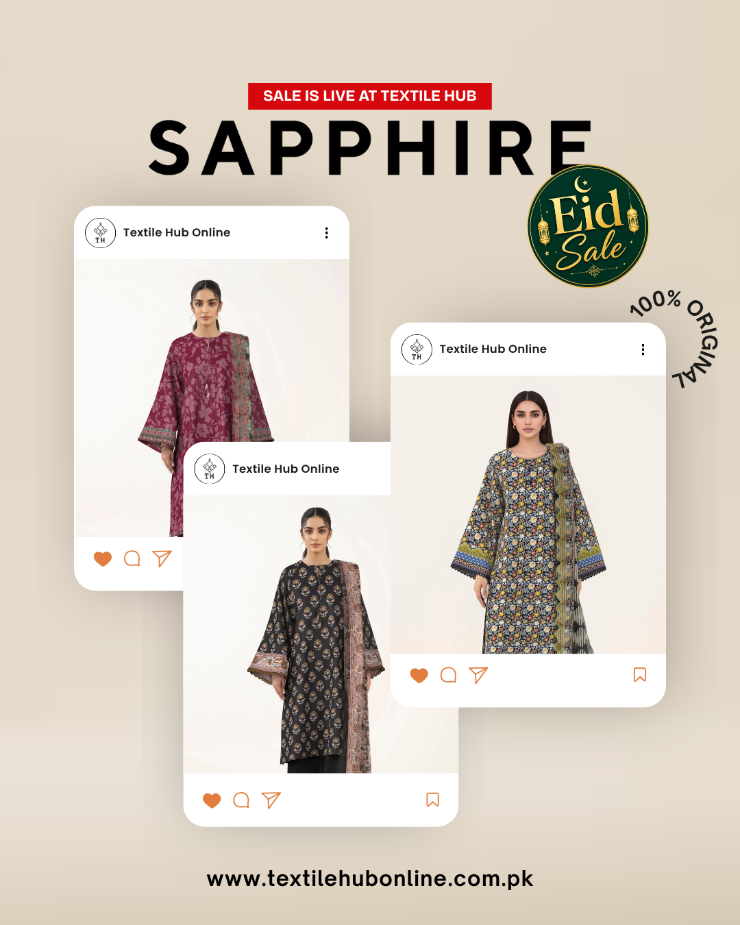 Sapphire campaign creative