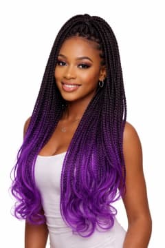 Royal Braid Long view 1