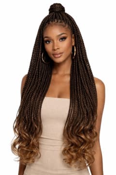 Royal Braids Long Chocolate view 1