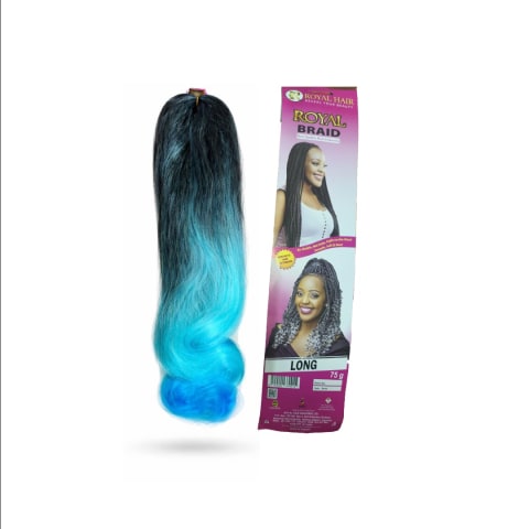 Royal Braids (Black & Blue) hover