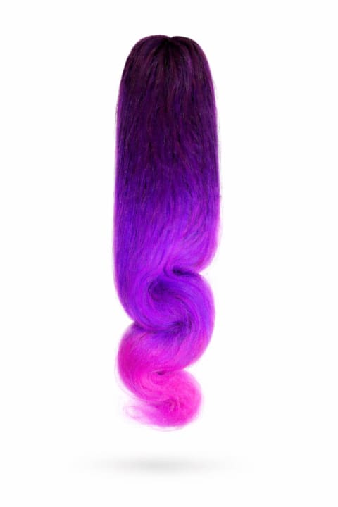 Royal Braids Long(Black/Purple/pink) hover