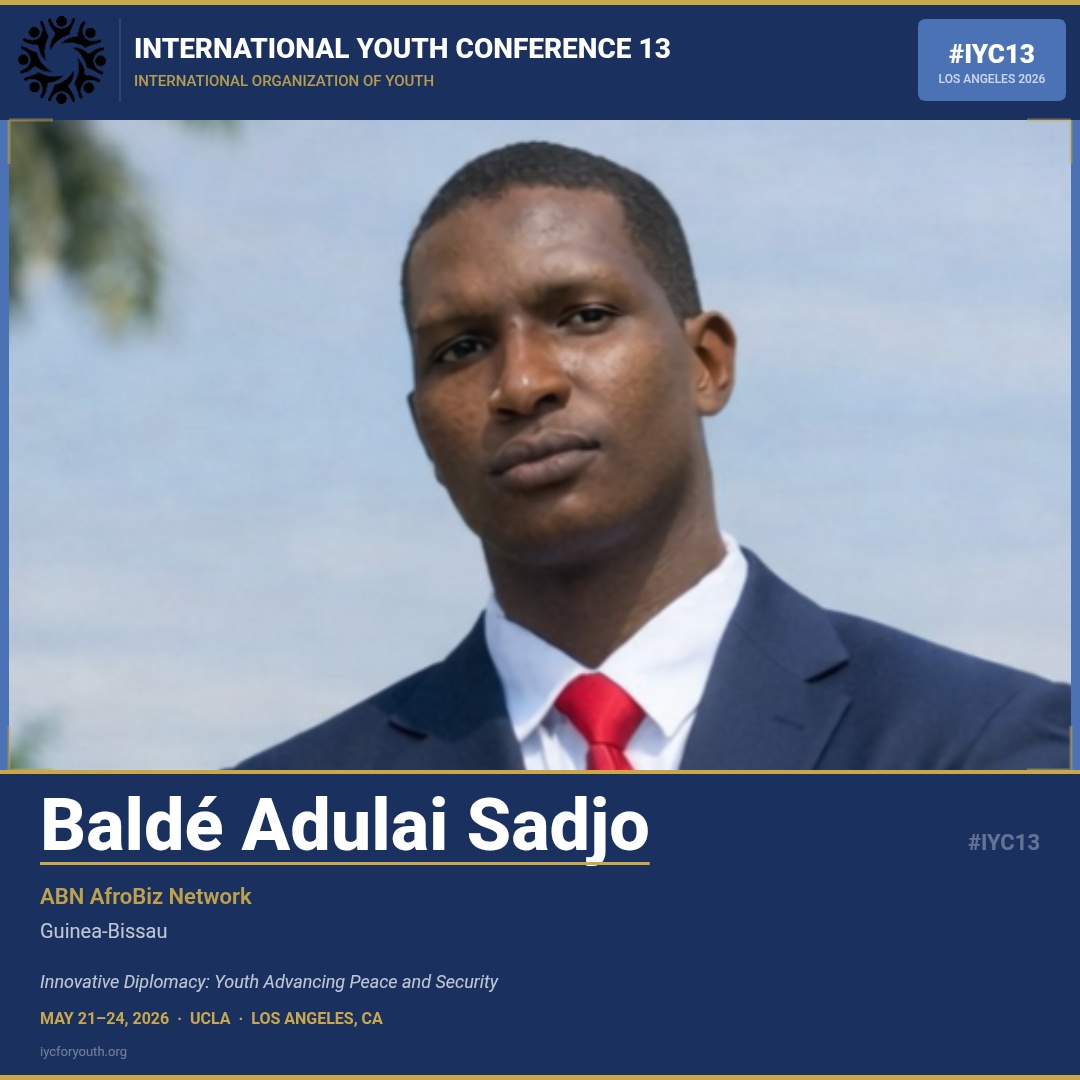 ABN Guiné-Bissau Convida Juventude Africana para Participar na 14ª Conferência Internacional da Juventude (IYC14)