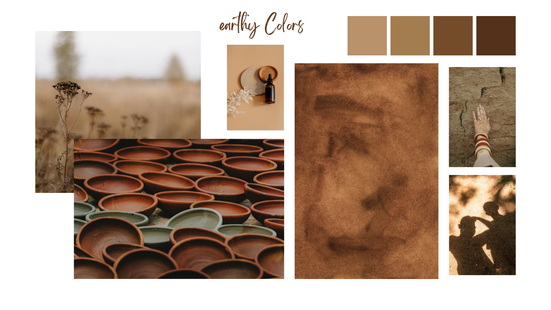 Neutral Earthy Color Palette Interior - curated moodboard inspiration