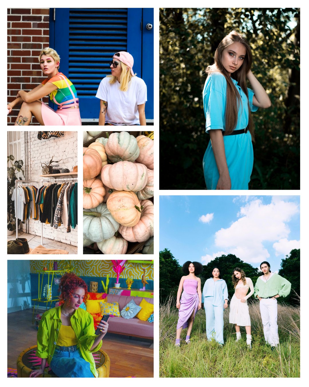 Soft girl aesthetic with pastel colors, floral patterns and gentle lifestyle scenes.