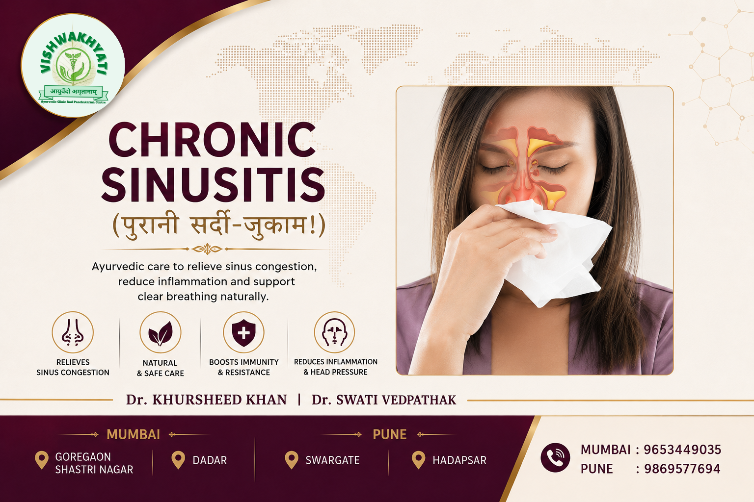 Chronic Sinusitis treatment in Hadapsar, Pune