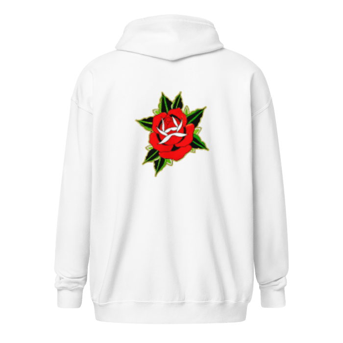 Ricali Rose Zip Hoodie
