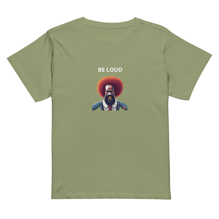 BE LOUD Bring Da Pain Hey Ladies! Baby Tee
