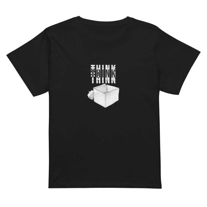 THINK + BOX 2 Hey Ladies! Baby Tee