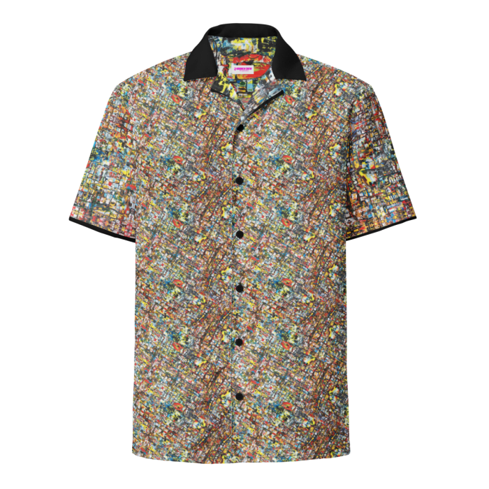 Kisses from New York Button Shirt