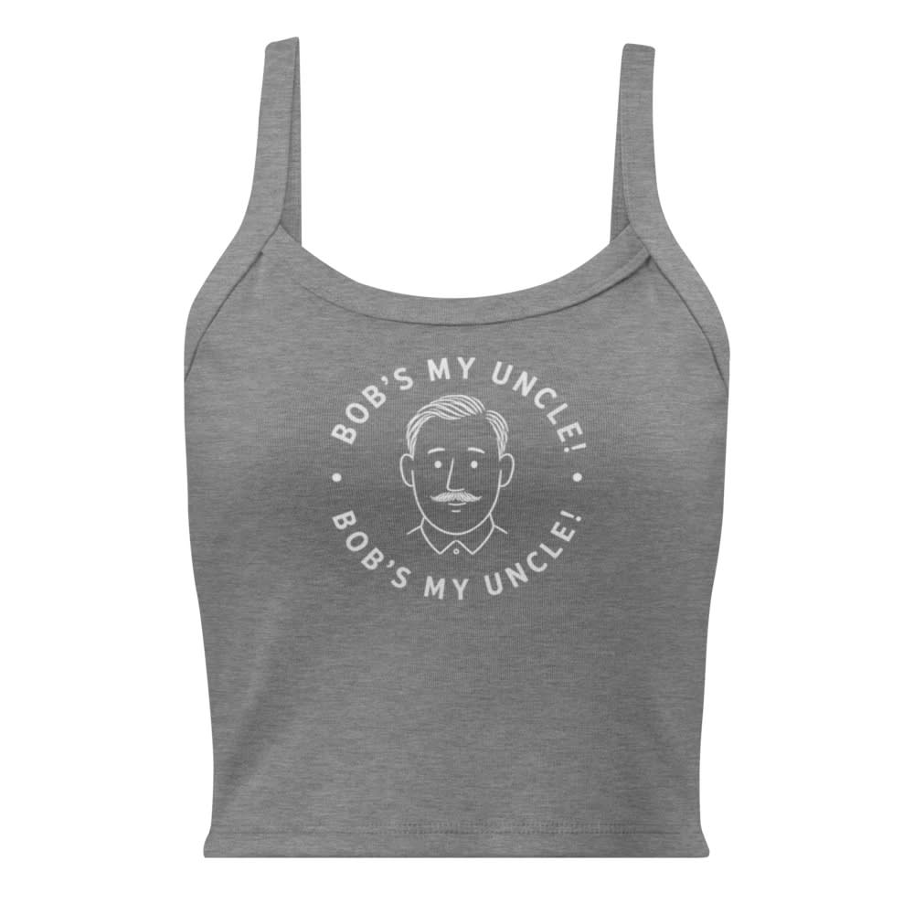 Uncle Bob Knows What's Up, Athletic Heather, Front