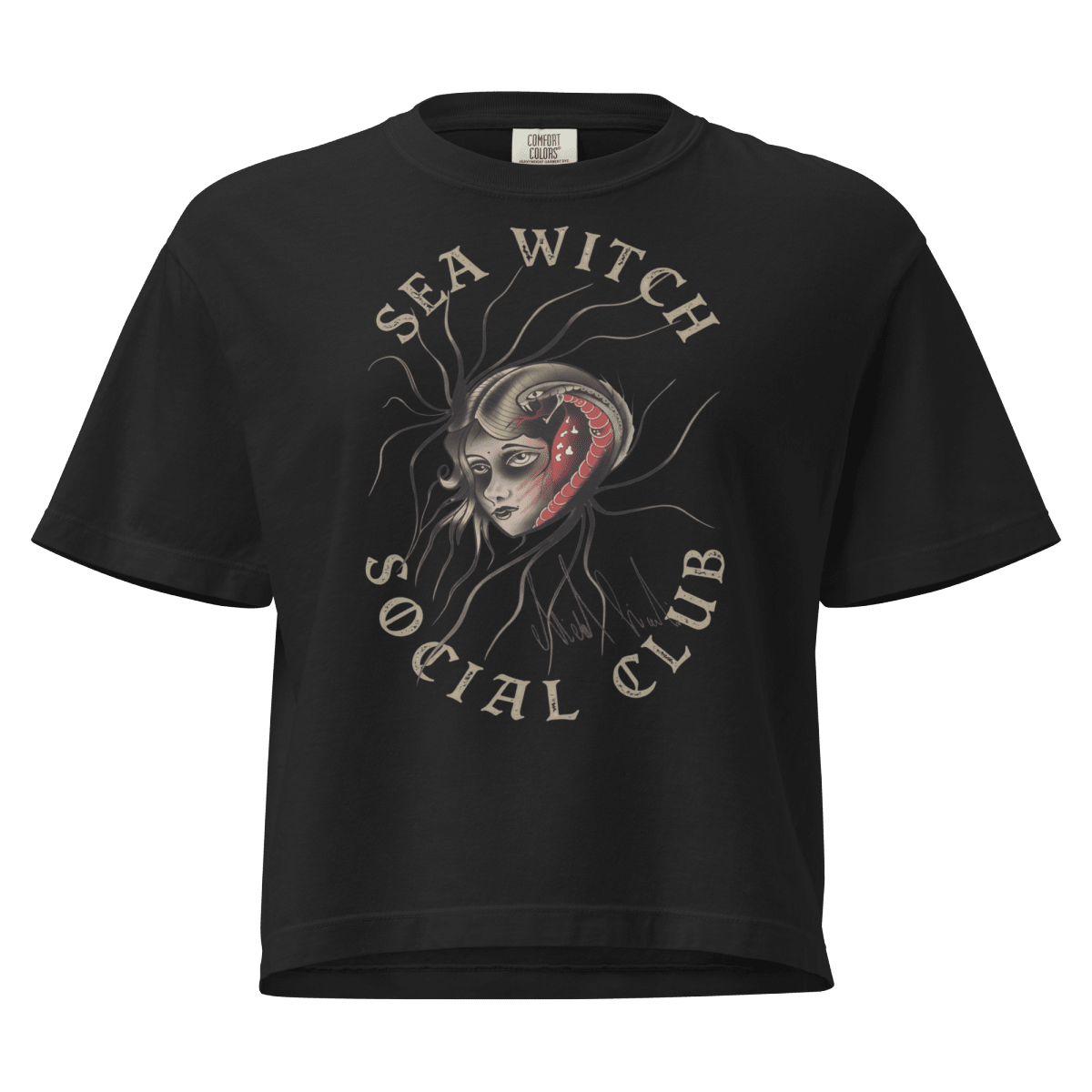 Sea Witch Social Club Boxy Tee