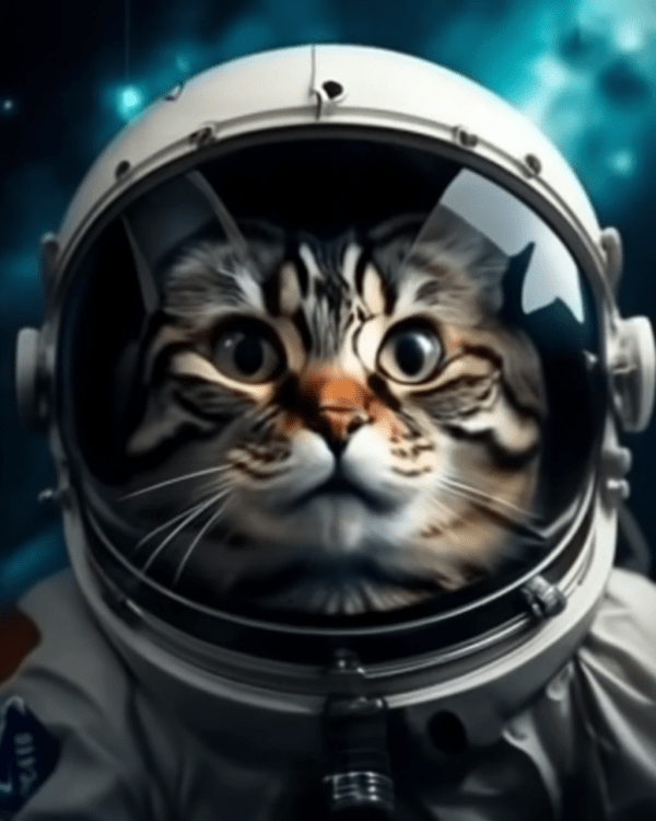 craiyon_163159_A_cat_in_space_poster