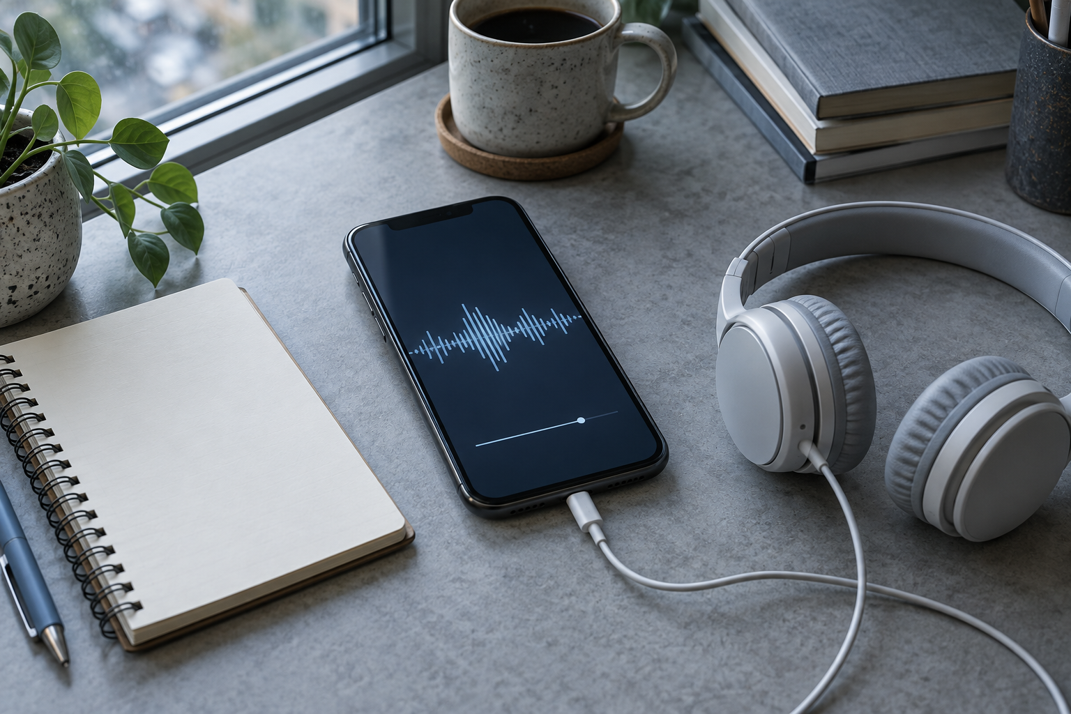 A 30-Second Sound Diary: Make a Small Piece from Everyday Sounds