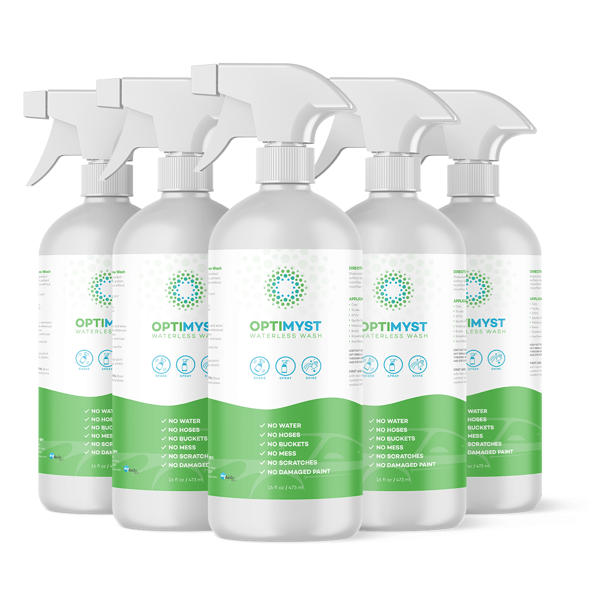 OptiMyst vízmentes mosószer 5db-os csomag