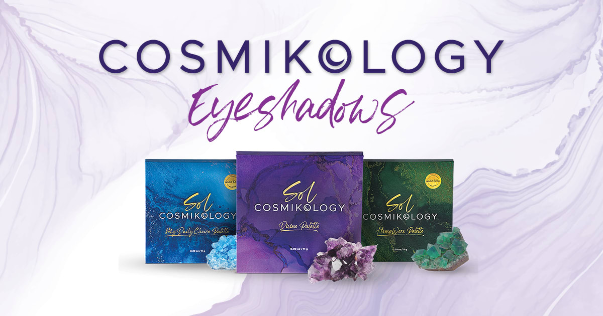 Cosmikology szemhéjfesték paletta 3-as csomagolás