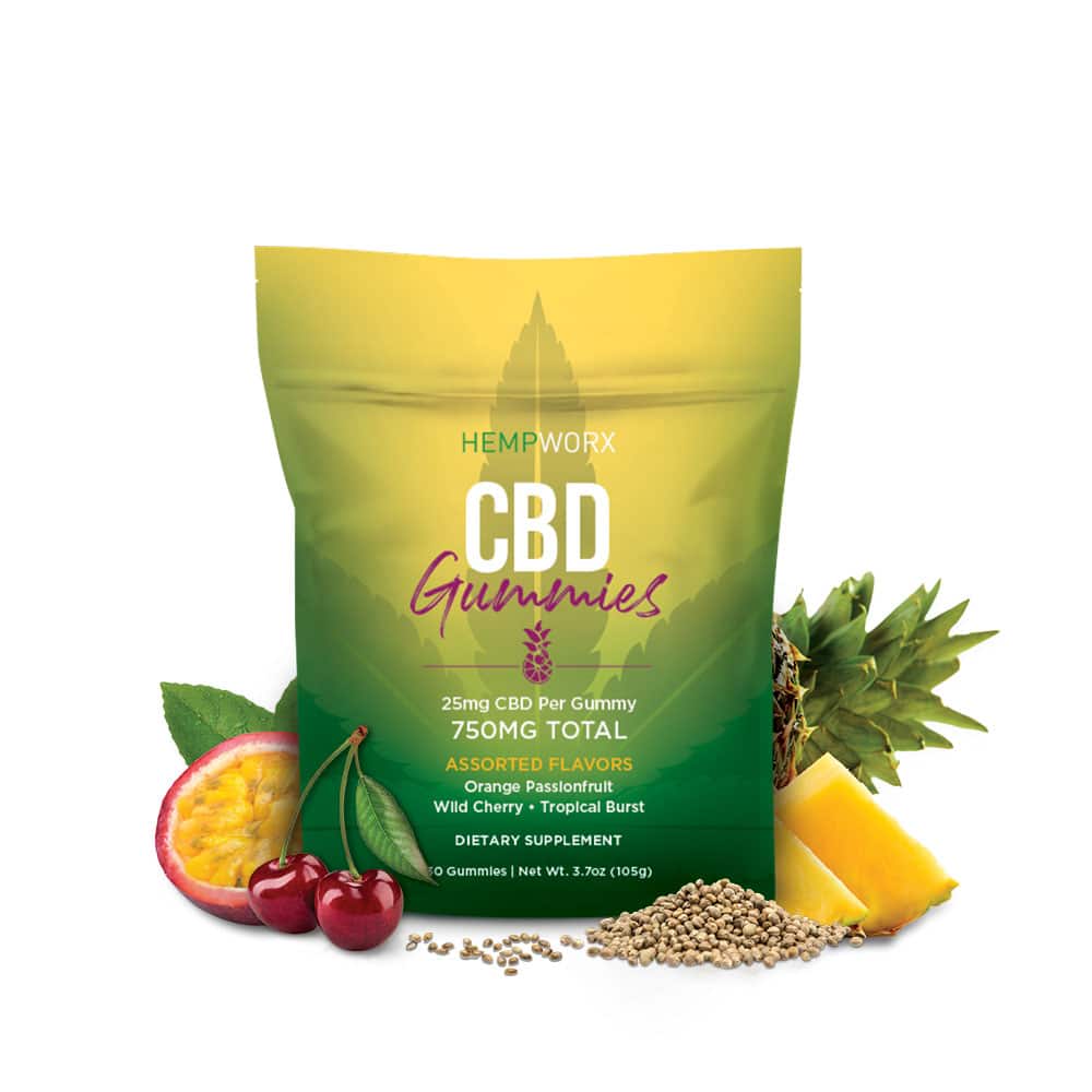 Hempworx CBD gumicukorkák