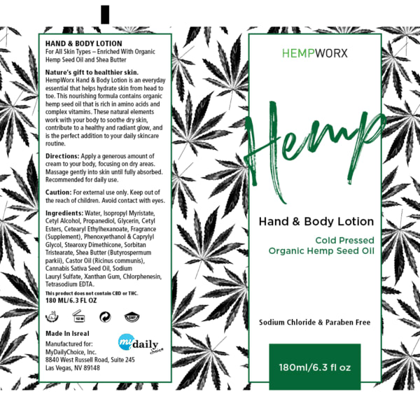 Hempworx kéz és testápoló