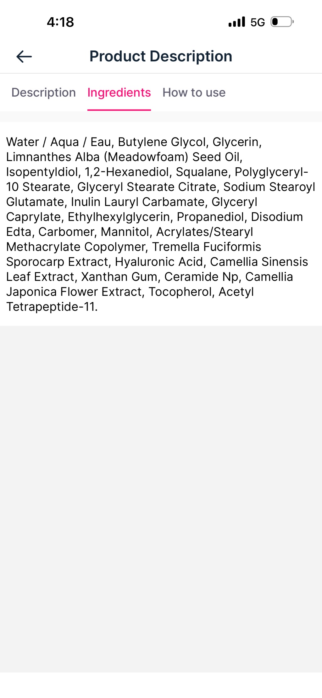 Unknown Moisturizer/Serum