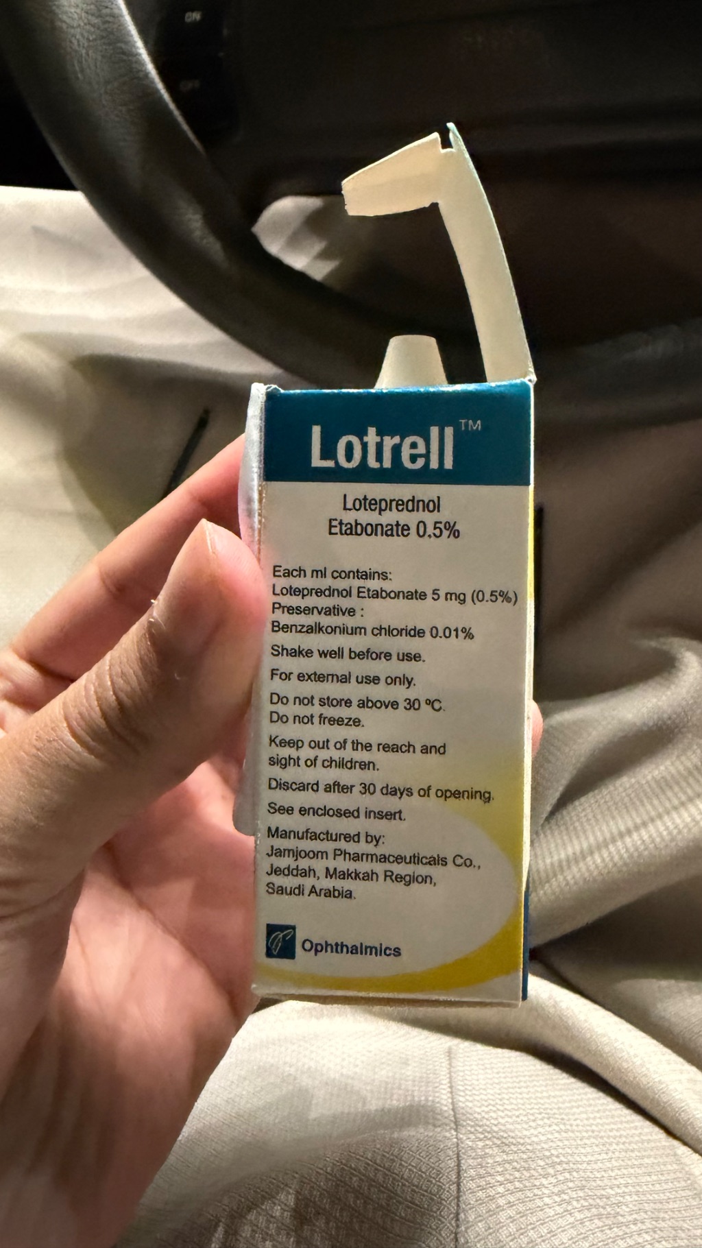 Lotrell Ophthalmic Solution