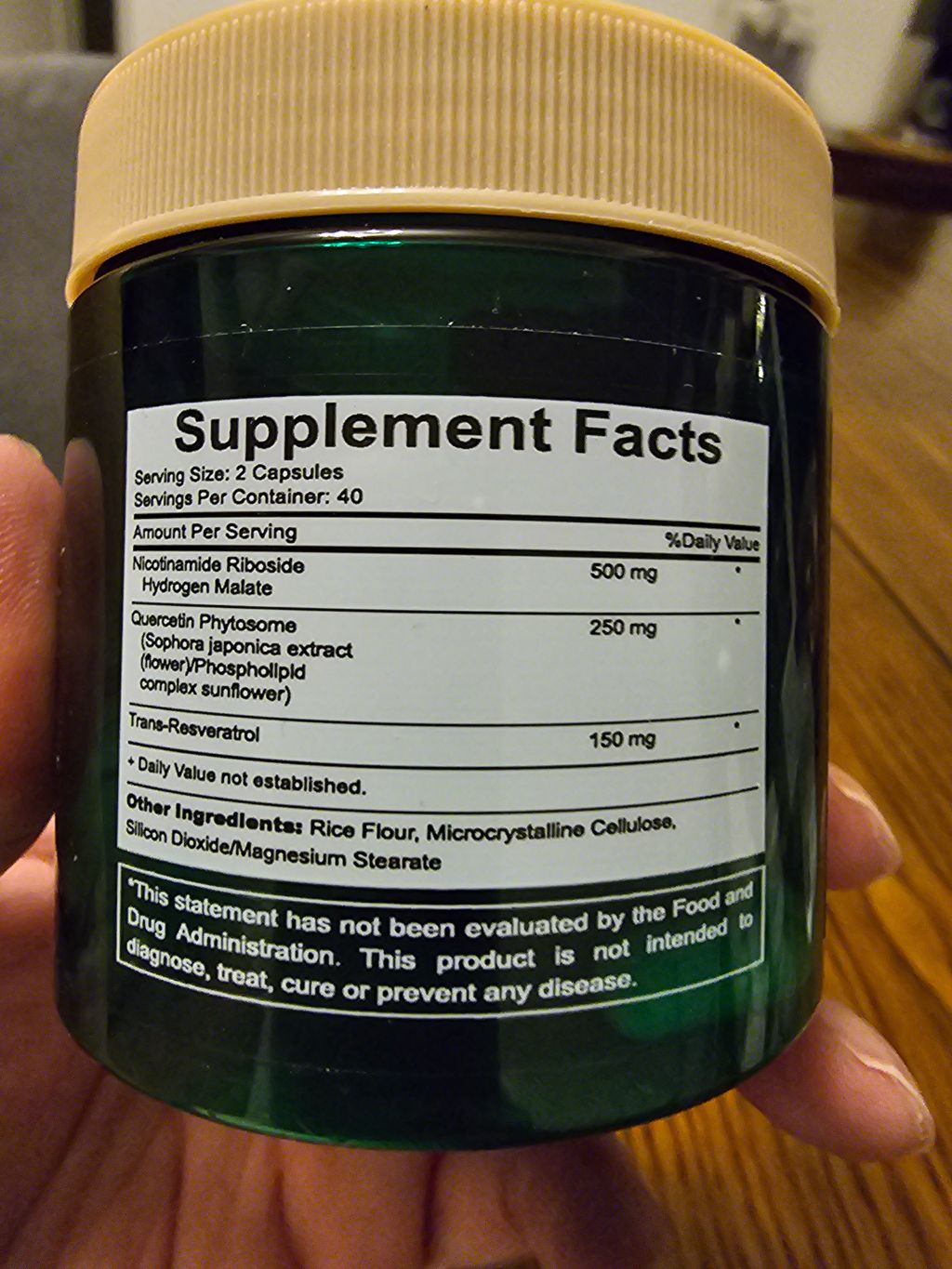 Unknown Brand Nicotinamide Riboside Complex