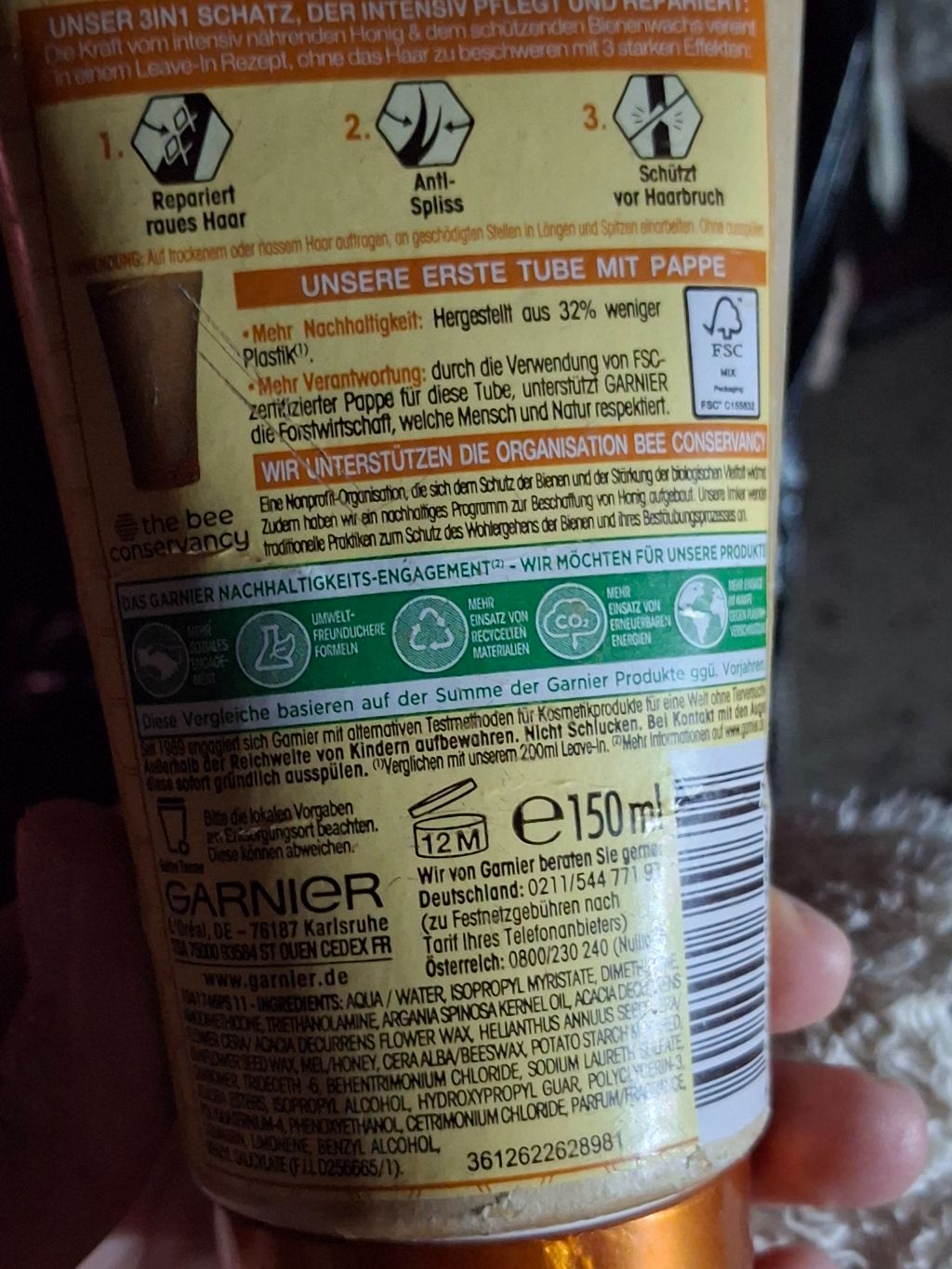 Garnier Honey Treasures (Wahre Schätze) Leave-In Cream