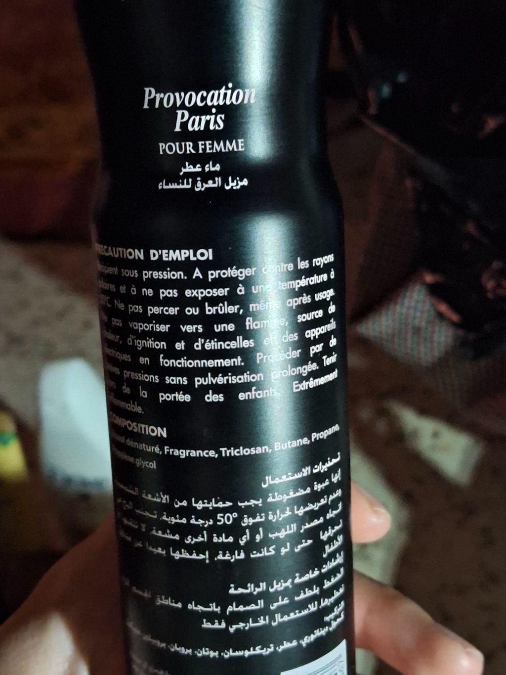 Provocation Paris Pour Femme Deodorant