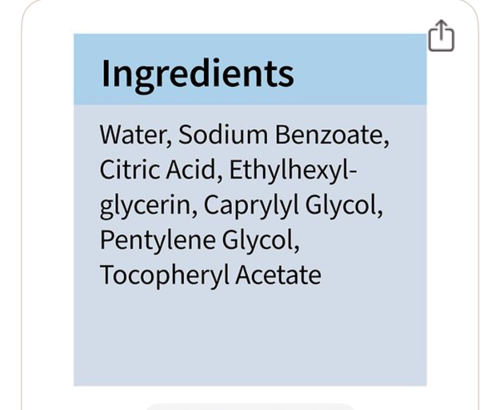 Unknown Personal Care Product (Wipes/Solution)