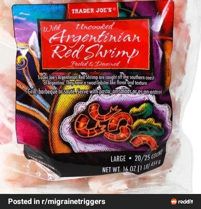Trader Joe's Wild Uncooked Argentinian Red Shrimp