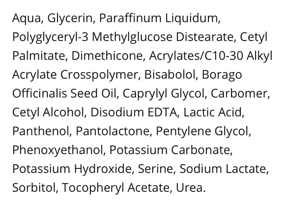 Unknown Moisturizing Cream ingredient safety analysis