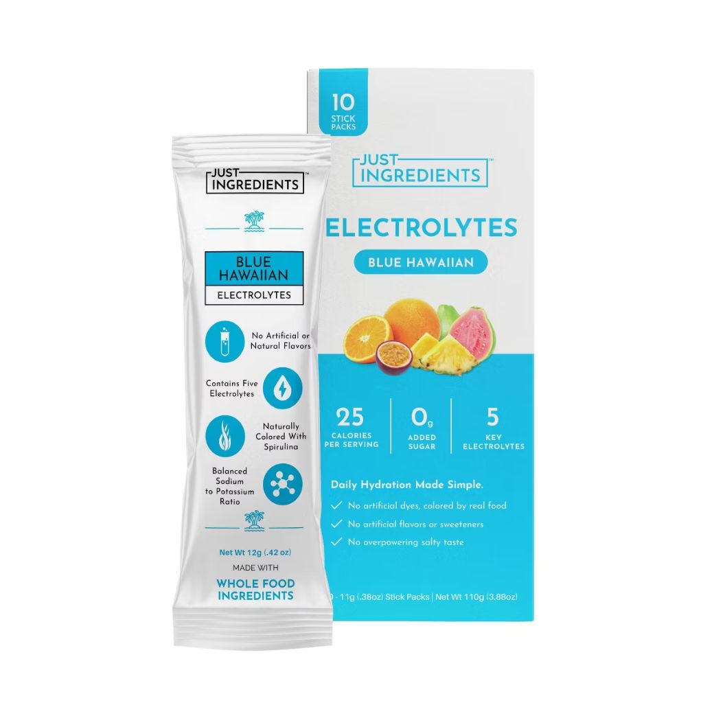 Just Ingredients Electrolytes Blue Hawaiian