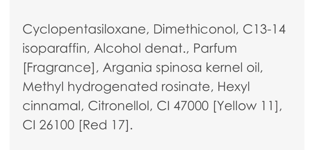 Unknown Hair Serum