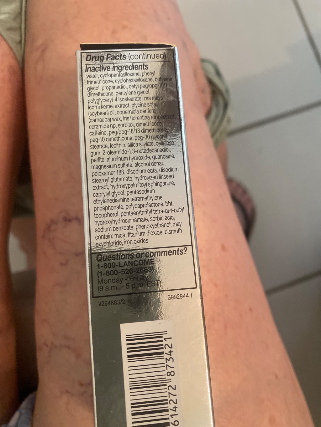 Lancôme Advanced Génifique Yeux label