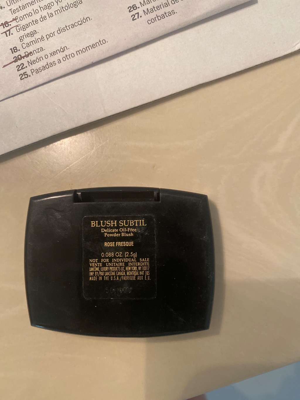 Lancôme Blush Subtil (Rose Fresque)