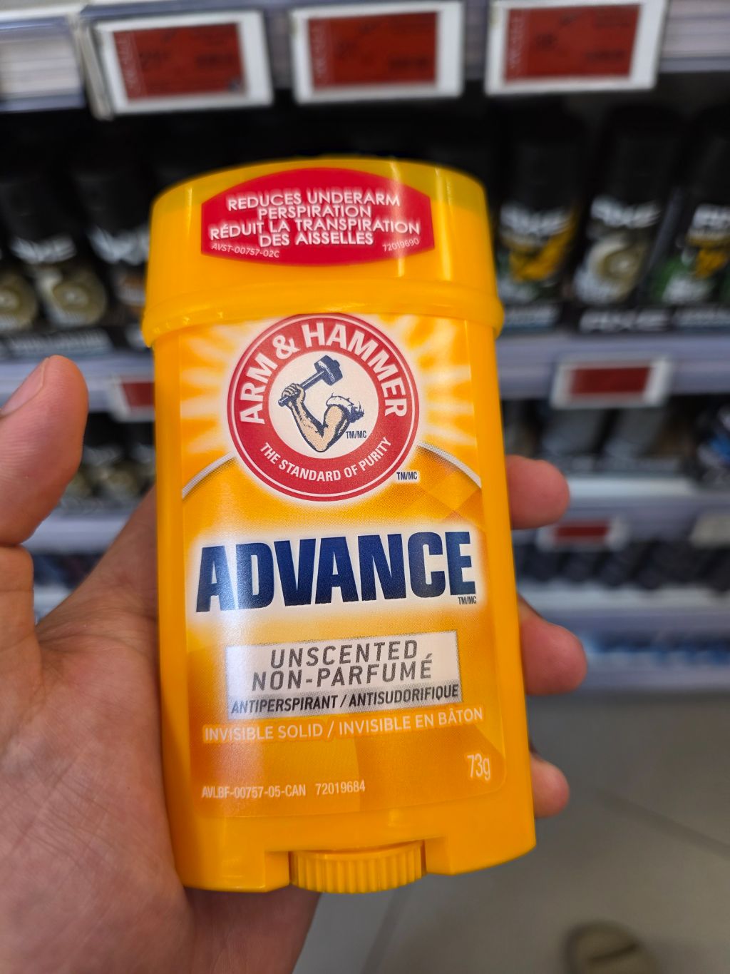 Arm & Hammer Advance Unscented Antiperspirant
