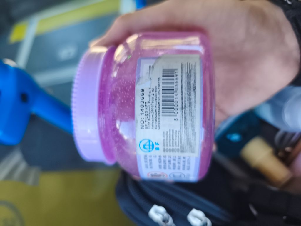 Unknown Pink Glitter Gel