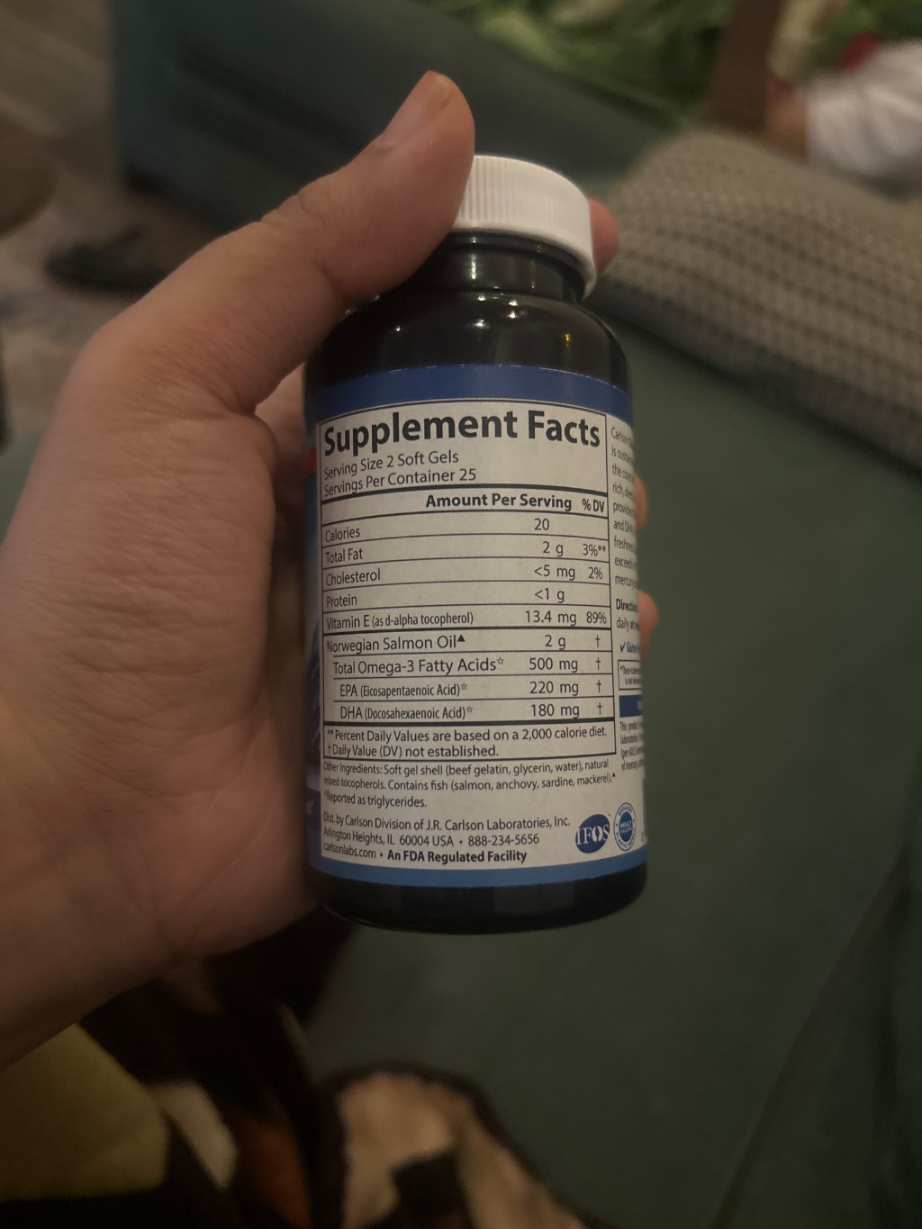 Carlson Norwegian Salmon Oil