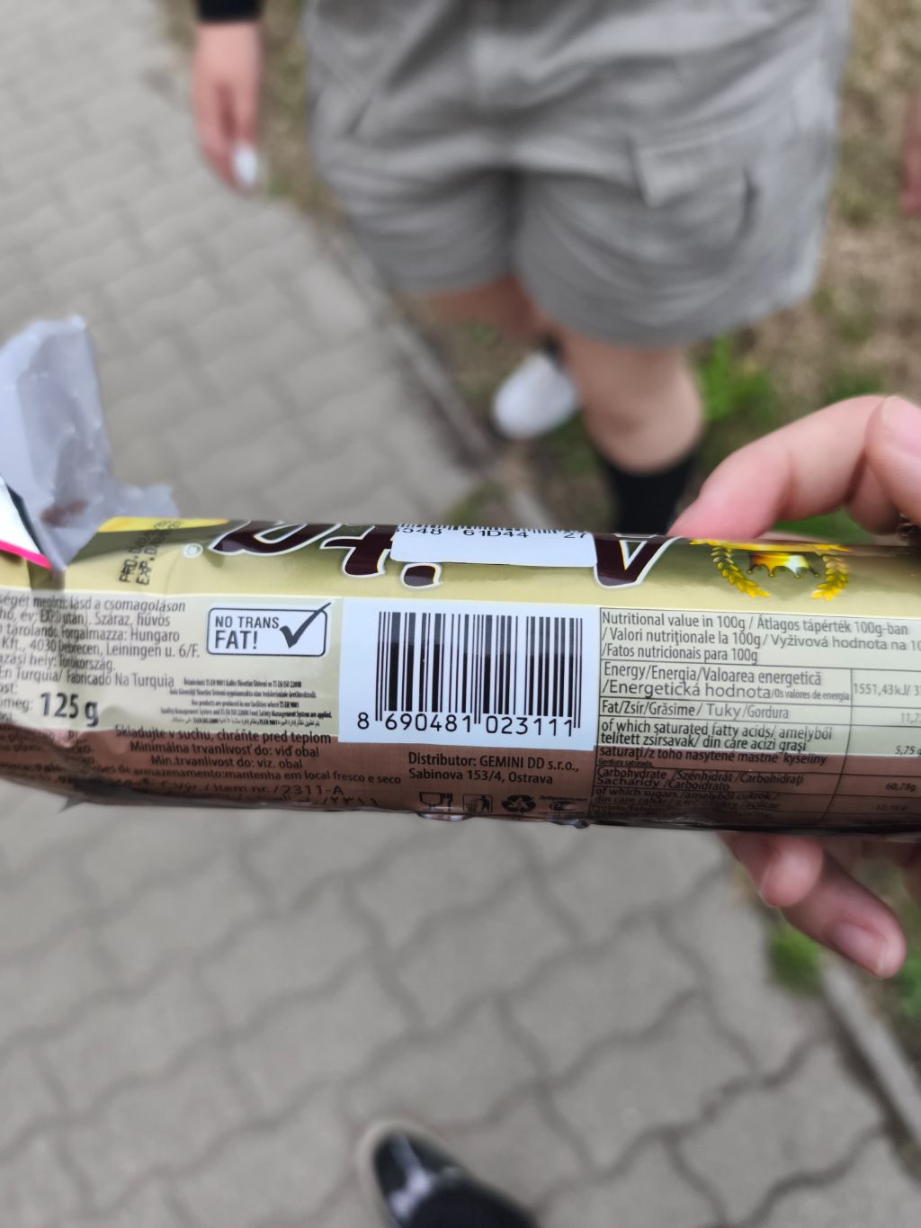 Unknown Chocolate Bar