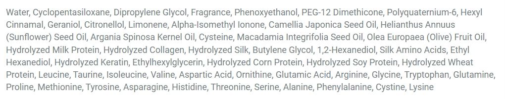 Unknown Hair Care Product ingredient safety analysis