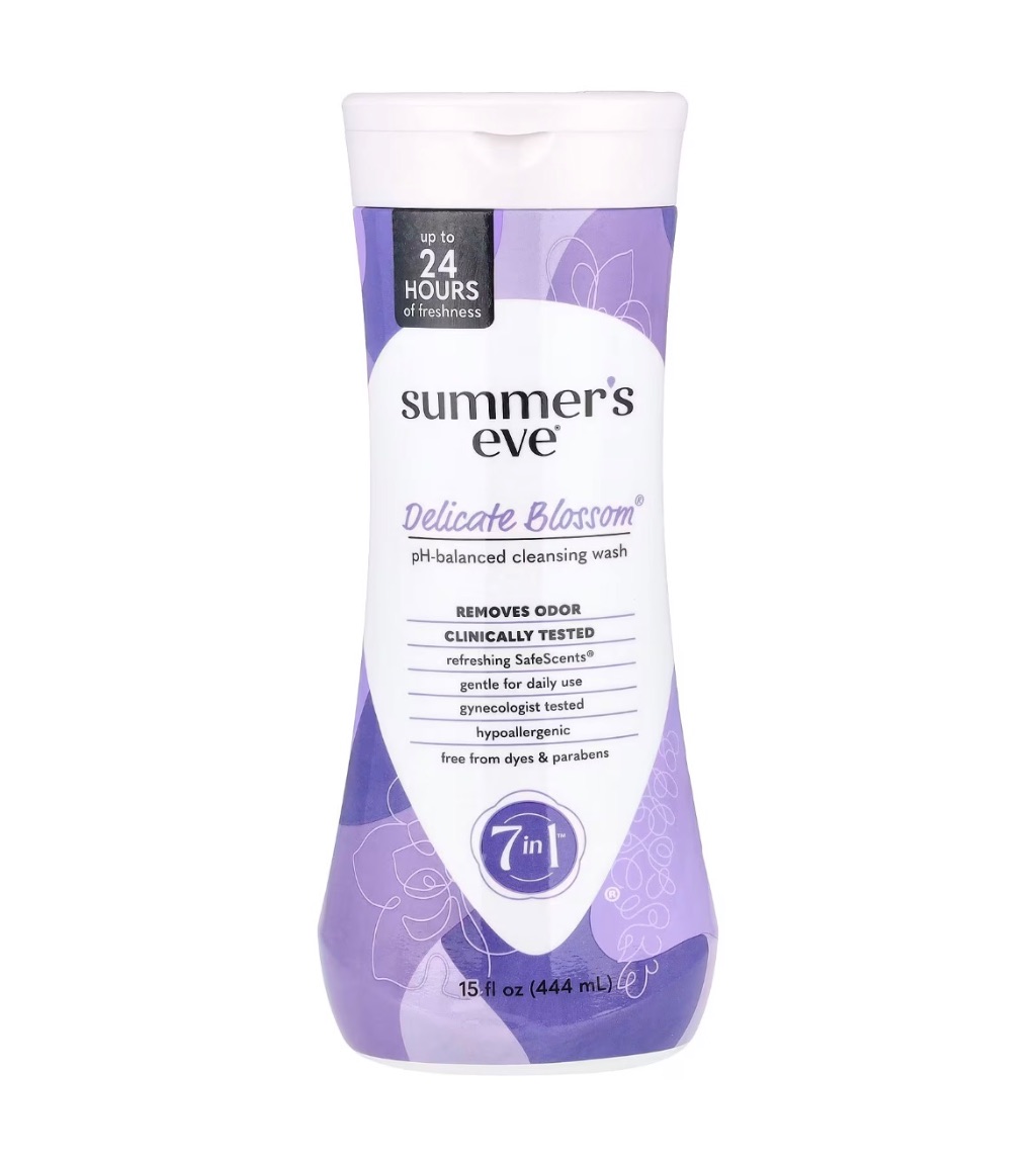 Summer's Eve Delicate Blossom pH-balanced cleansing wash